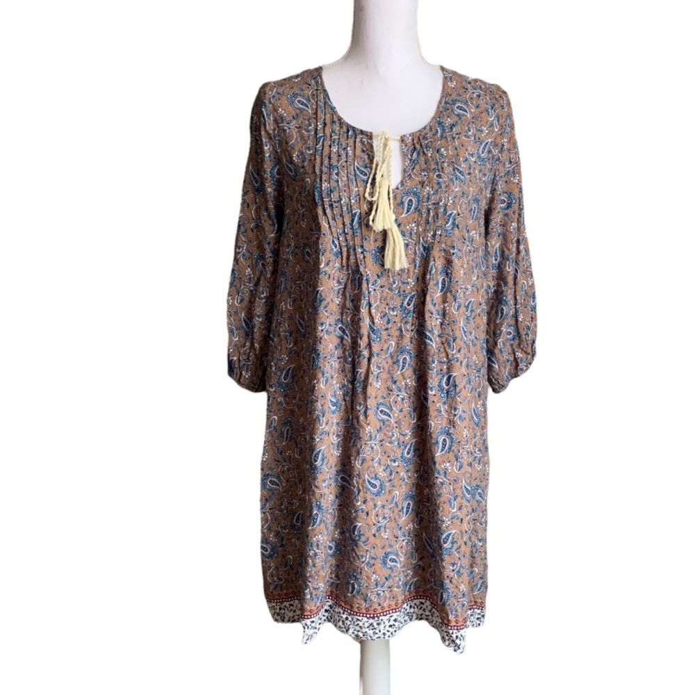 Kori America Multicolored Boho Dress size Medium